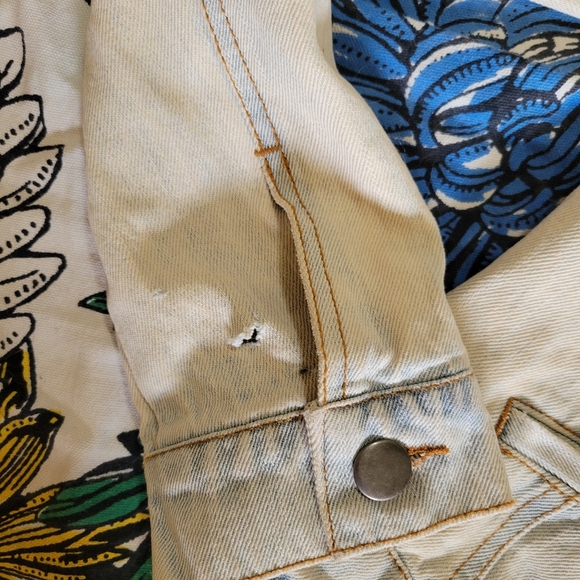 Paper Doll cropped Y2k Jean jacket, size S - Picture 7 of 9